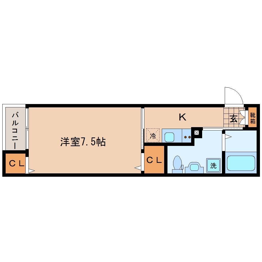 BAUウエストの物件間取画像