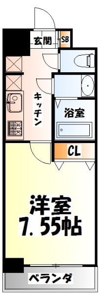 榴ケ岡駅 徒歩10分 9階の物件間取画像