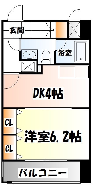 ヴィアーレ八幡3丁目の物件間取画像