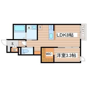 五橋駅 徒歩15分 1階の物件間取画像