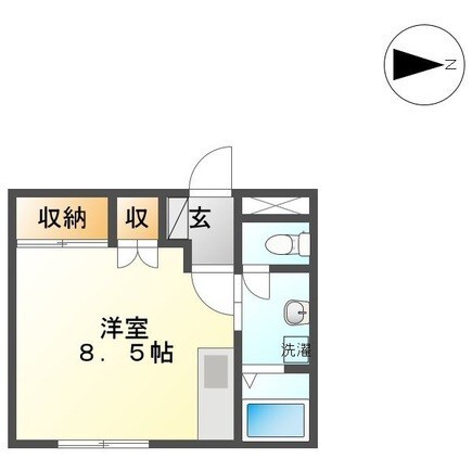 大町西公園駅 徒歩2分 2階の物件間取画像