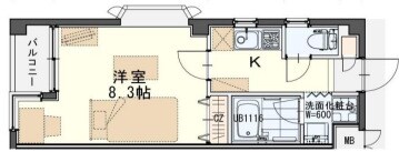 ハイツグローの物件間取画像