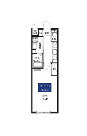 北四番丁駅 徒歩10分 4階の物件間取画像