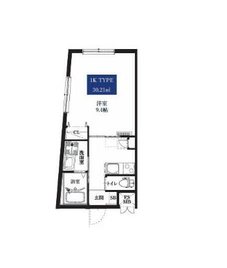 北四番丁駅 徒歩10分 4階の物件間取画像