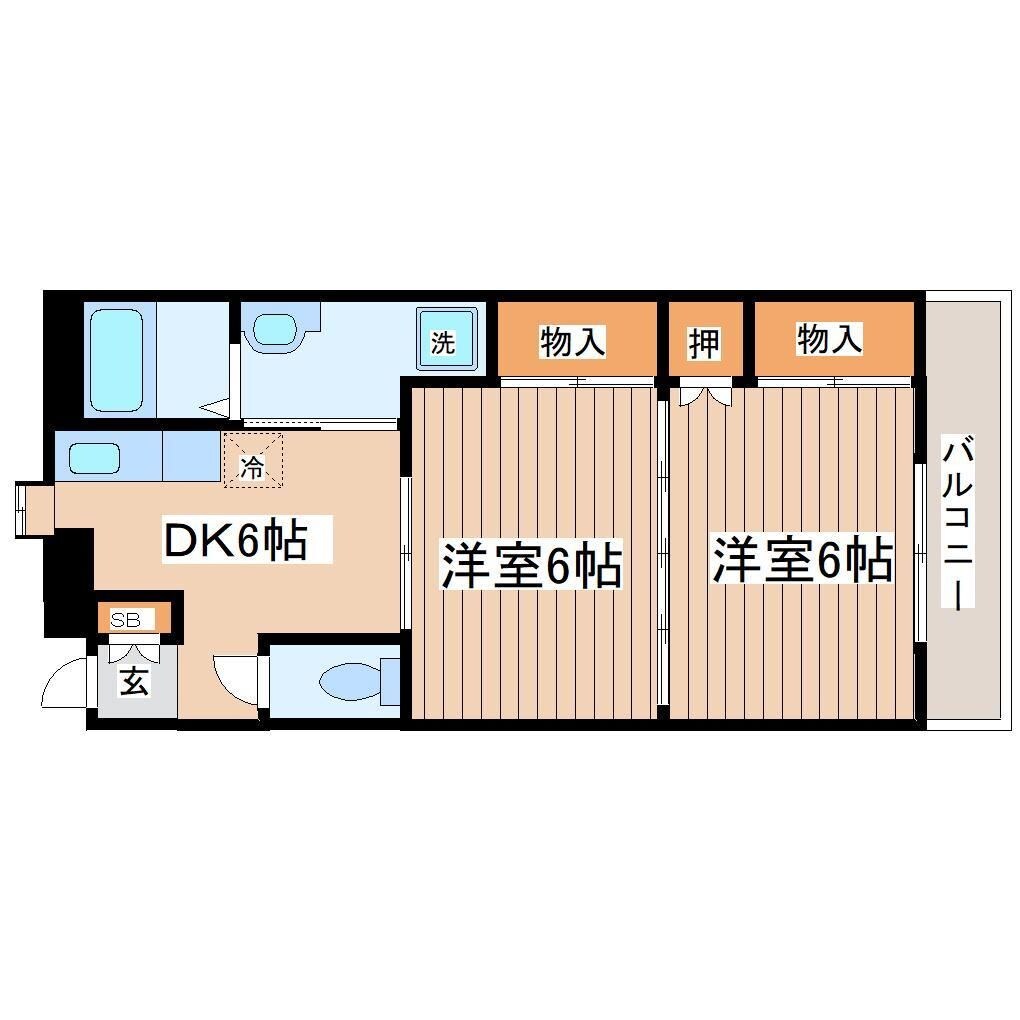 フェニックス福室の物件間取画像