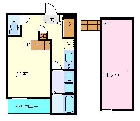 国見駅 徒歩2分 2階の物件間取画像