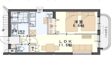 八乙女中央弐番館の物件間取画像