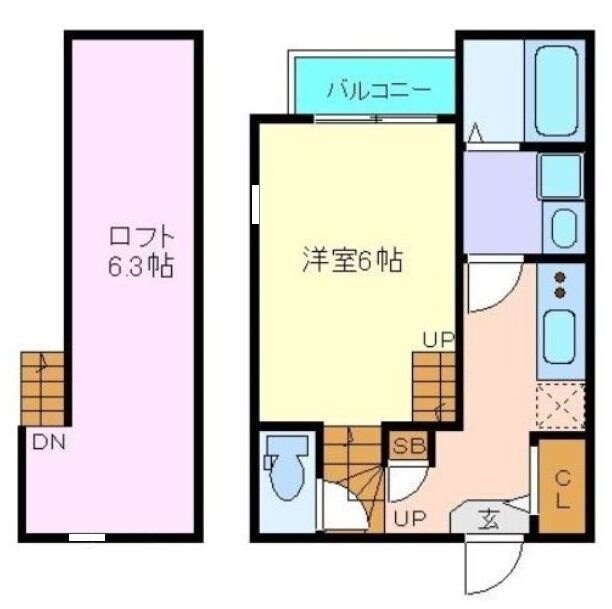 東照宮駅 徒歩10分 1階の物件間取画像