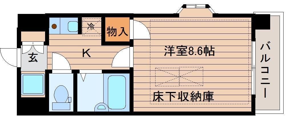 ルーメスト原町の物件間取画像