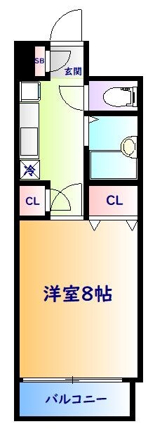 物件間取画像