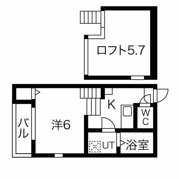 太子堂駅 徒歩8分 1階の物件間取画像