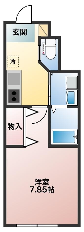 東照宮駅 徒歩11分 1階の物件間取画像