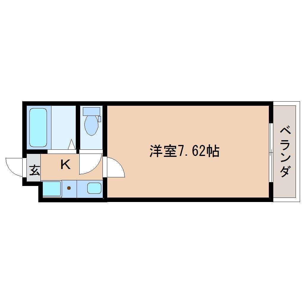 ベルシティ堤町の物件間取画像