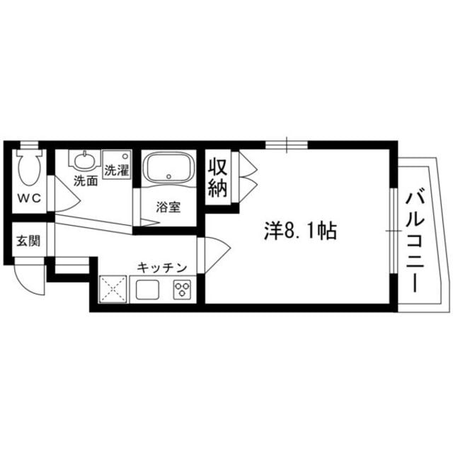 クレアール本山の物件間取画像