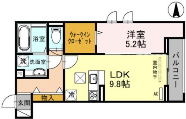 D-room塚口町の物件間取画像