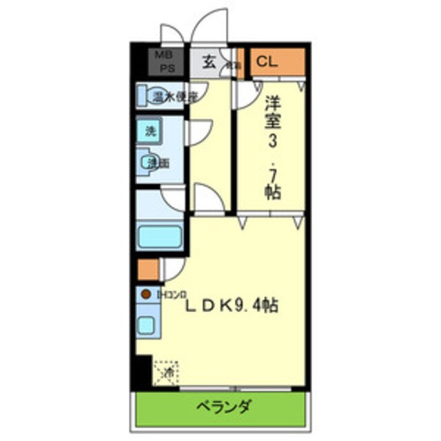 魚崎駅 徒歩5分 3階の物件間取画像