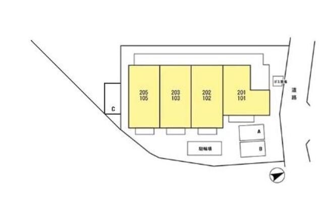 立花駅 徒歩21分 2階の物件外観写真