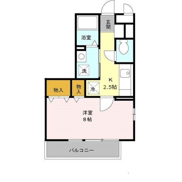 西宮北口駅 徒歩9分 2階の物件間取画像