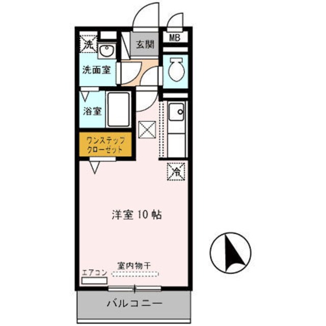 宝塚駅 徒歩15分 1階の物件間取画像