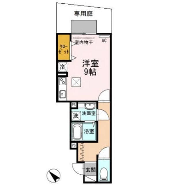 新長田駅 徒歩9分 1階の物件間取画像