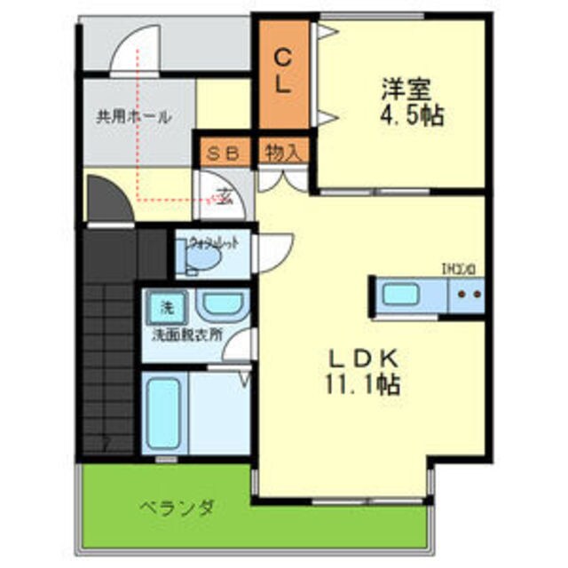 滝山駅 徒歩5分 1階の物件間取画像