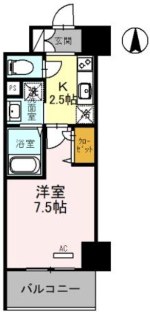 塚口駅 徒歩4分 3階の物件間取画像