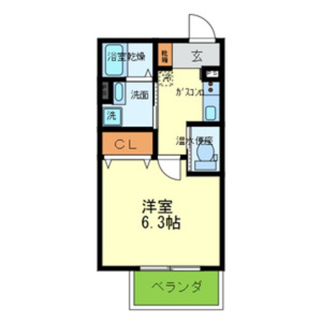 塚口駅 徒歩7分 1階の物件間取画像