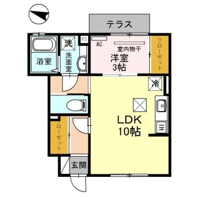 ラ　フレーズの物件間取画像