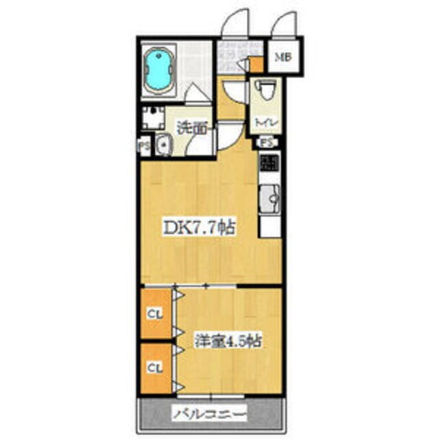 上沢駅 徒歩7分 1階の物件間取画像