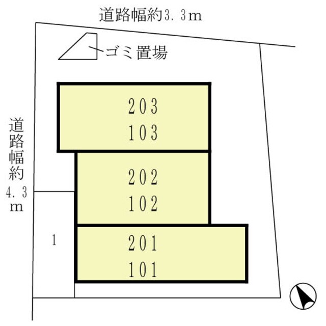 川西能勢口駅 徒歩6分 1階の物件外観写真