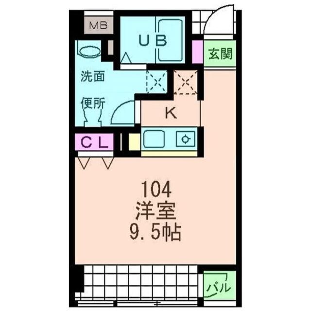 御影駅 徒歩4分 1階の物件間取画像