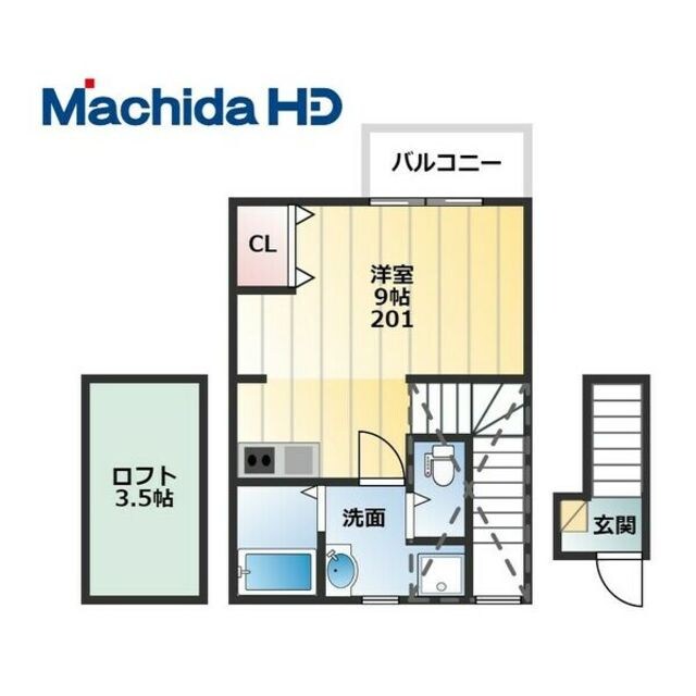 山陽須磨駅 徒歩9分 2階の物件間取画像