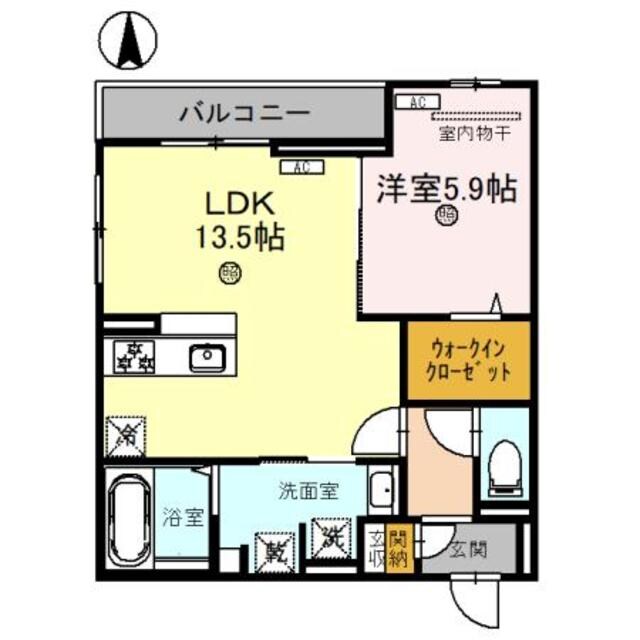 武庫之荘駅 徒歩12分 3階の物件間取画像