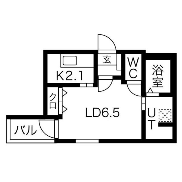 尼崎駅 徒歩11分 1階の物件間取画像