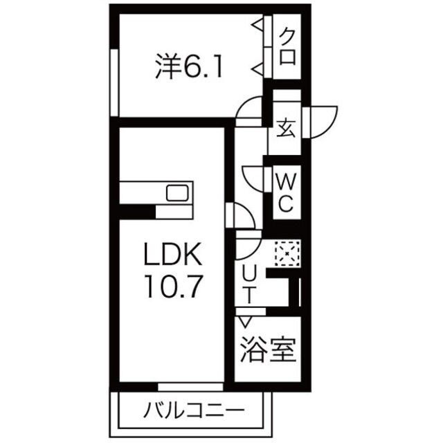 谷上駅 徒歩8分 3階の物件間取画像