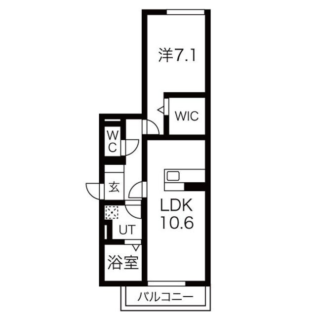 谷上駅 徒歩8分 3階の物件間取画像