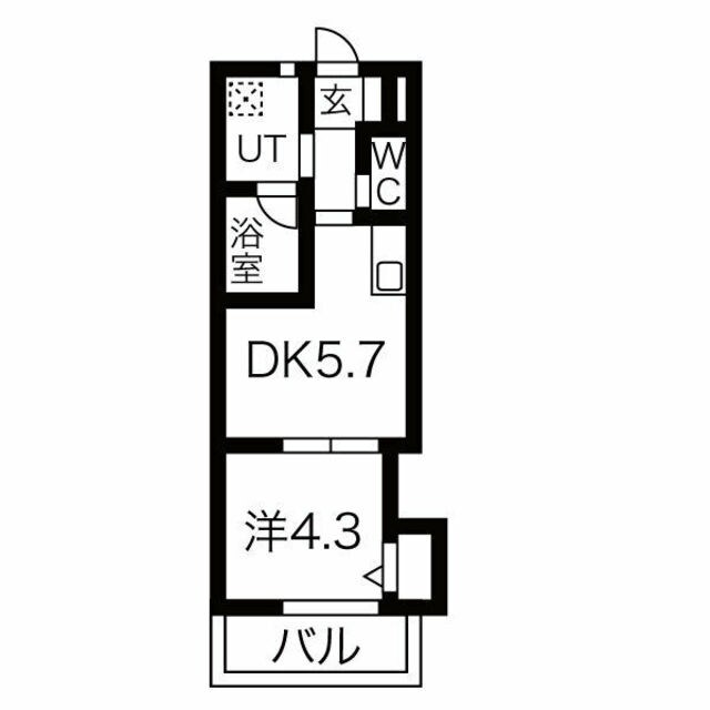 阪神国道駅 徒歩2分 2階の物件間取画像