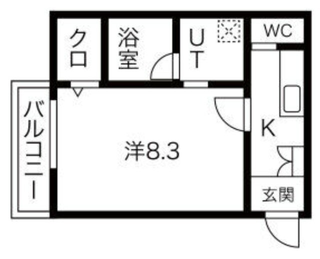 杭瀬駅 徒歩5分 2階の物件間取画像