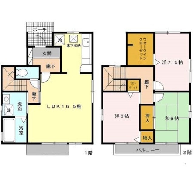 明石駅 バス18分  和井取下車：停歩3分 1-2階の物件間取画像