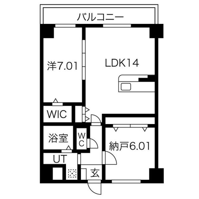 久寿川駅 徒歩12分 4階の物件間取画像