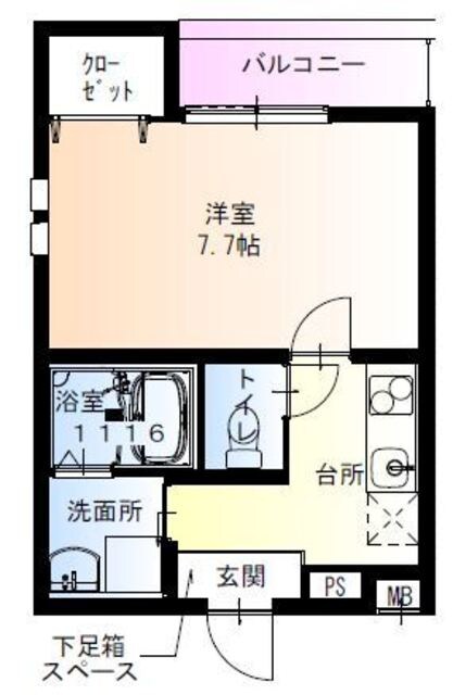 柴島駅 徒歩4分 1階の物件間取画像