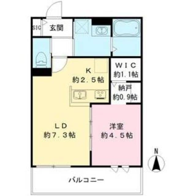 西宮北口駅 徒歩12分 2階の物件間取画像