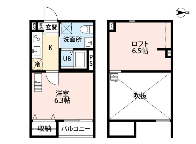 武庫之荘駅 徒歩14分 2階の物件間取画像