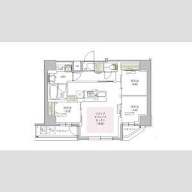 塚口駅 徒歩3分 2階の物件間取画像