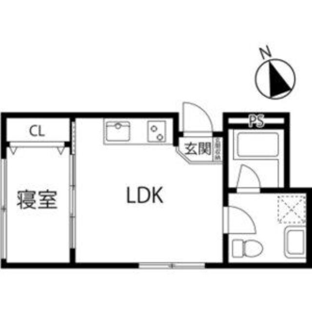Leggero中山の物件間取画像