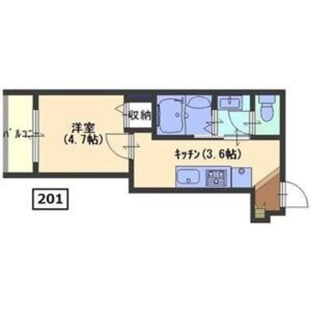 ビアンカ元町の物件間取画像