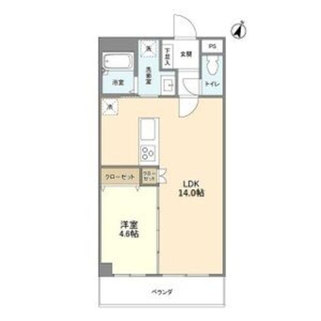 雲雀丘花屋敷駅 徒歩5分 3階の物件間取画像