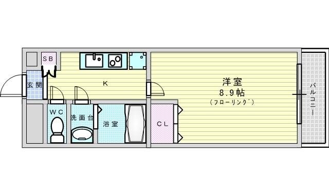 プロスパーレインボーヴィラの物件間取画像