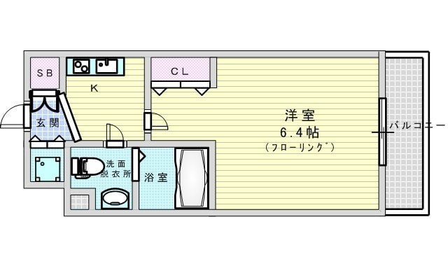 ファミーユ千里山西の物件間取画像