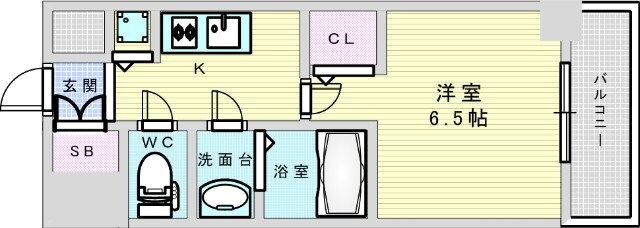 プレサンス塚本グランゲートの物件間取画像